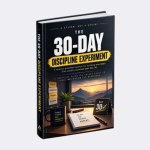 30 day discipline experiment